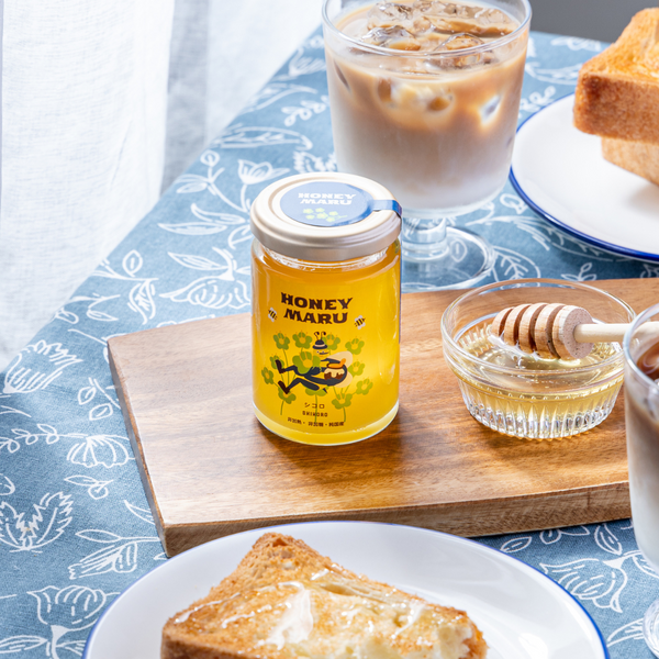 HONEYMARU 北海道産シコロはちみつ 非加熱 国産はちみつ(蜂蜜) 160g